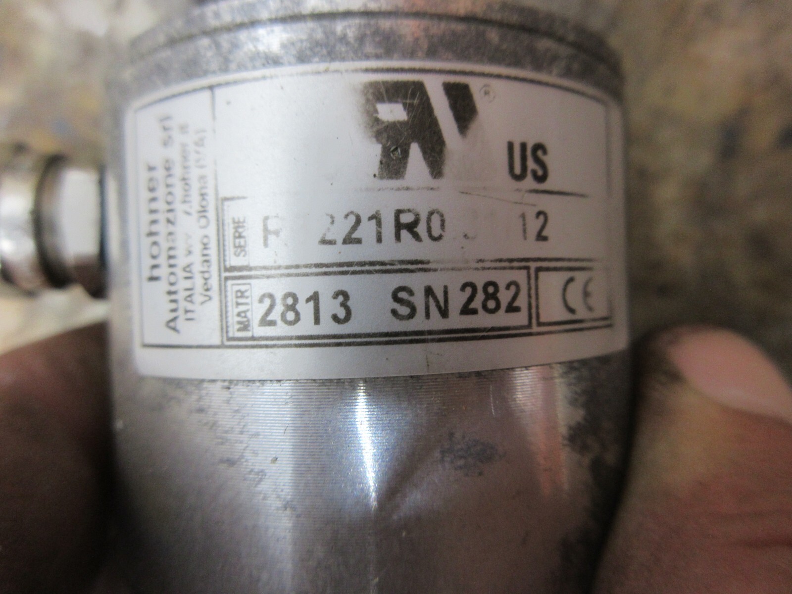 HOHNER AUTOMAZIONE SRL 2813 SN282 CNC ENCODER 2813SN282