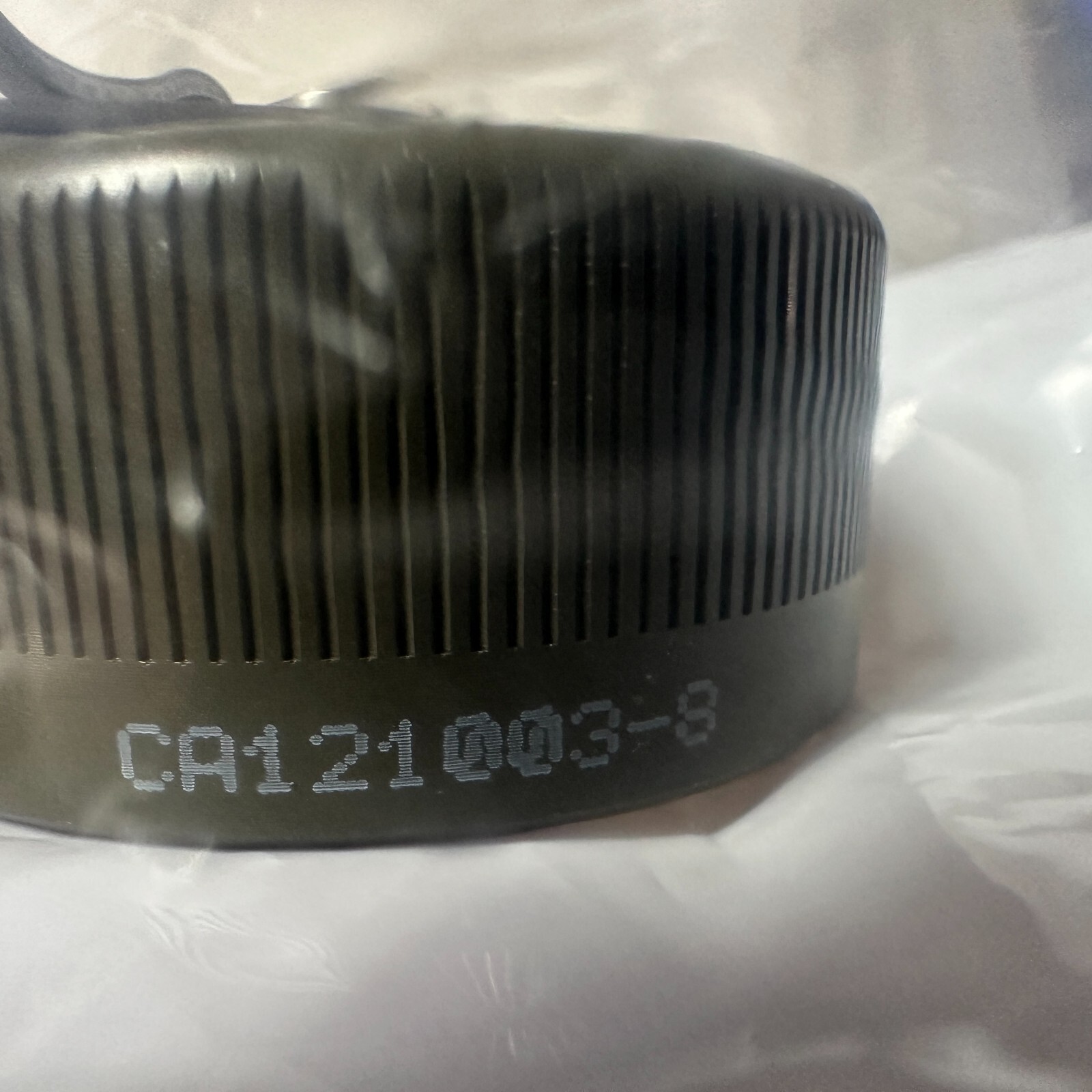 ITT CANNON CA121003-8 Connector Cap (Cover) w Chain Protective 22 Shell Size