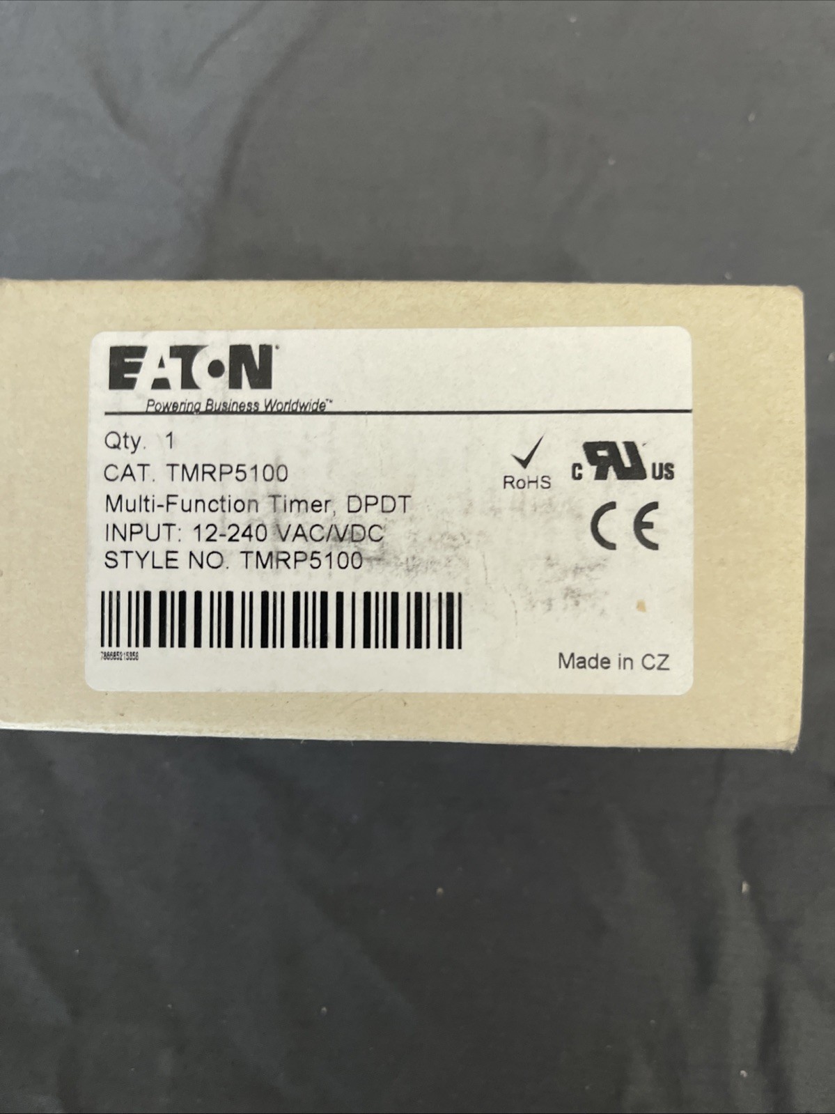 Eaton TMRP5100 Cutler Hammer Multi-Function Timer New