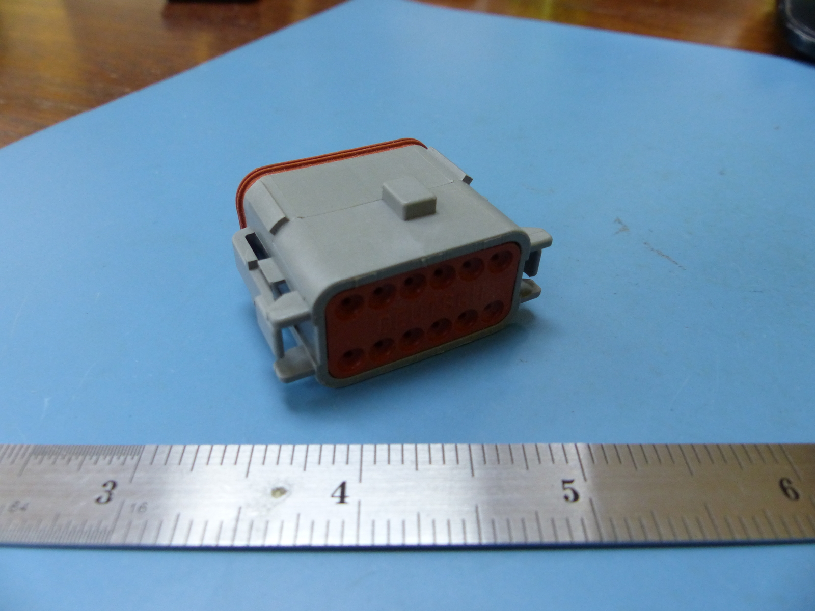 Deutsch DT06-12S-P012 Qty of 8 per Lot 12 Way Plug Deutsch DT-Series with Enhan