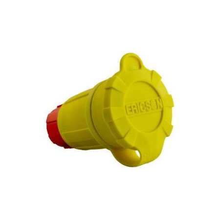 Ericson 2412-Cw6p-Am Watertight Locking Connector, L6-20R, 20 A, 250V Ac,