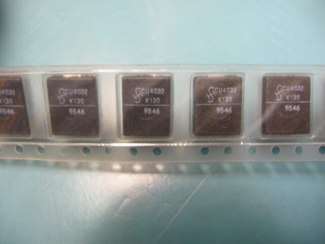 Siemens & M (S&M components) CU4032K130G Qty of 225 per Lot SURFACE MOUNT METAL
