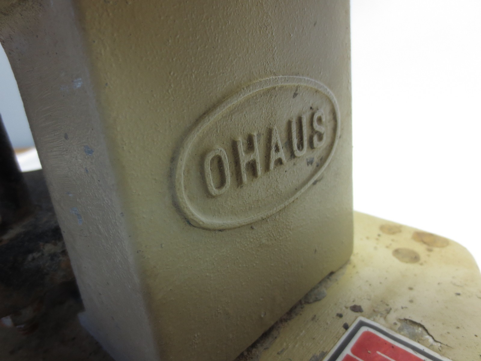OHAUS TRIPLE BEAM SCALE – 20kg / 45lb CAPACITY – NO WEIGHTS