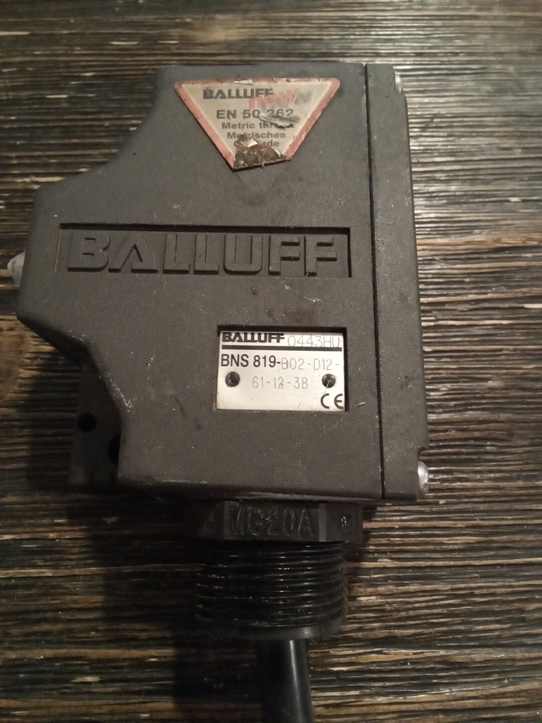 BALLUFF BNS 819-B02-D12-61-12-3B Sensor & Proximity Switch.