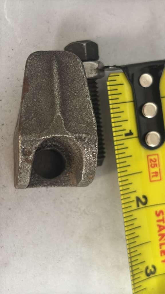 Fastenal 1/2-BIP” Plain Finish Wide (1/2) Throat Univ Top Beam Clamp