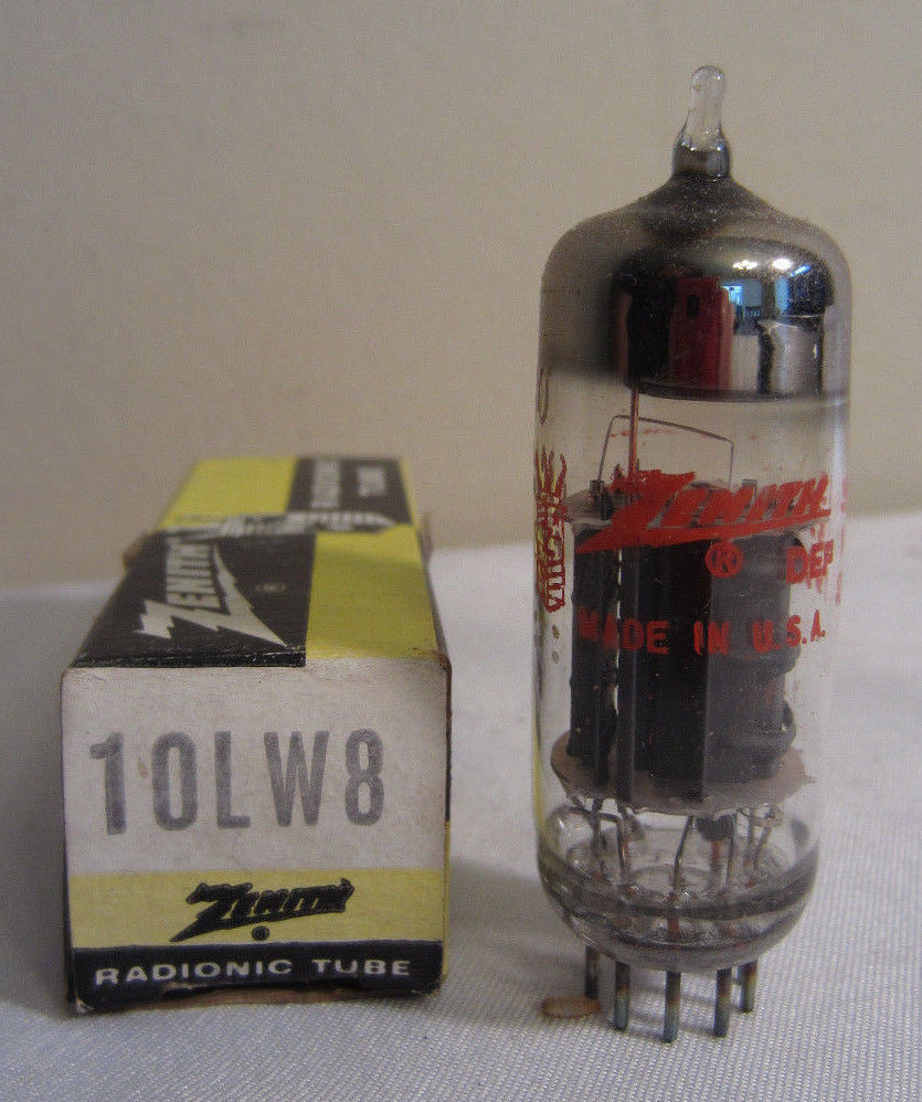Zenith 10LW8 Electronic Tube In Box