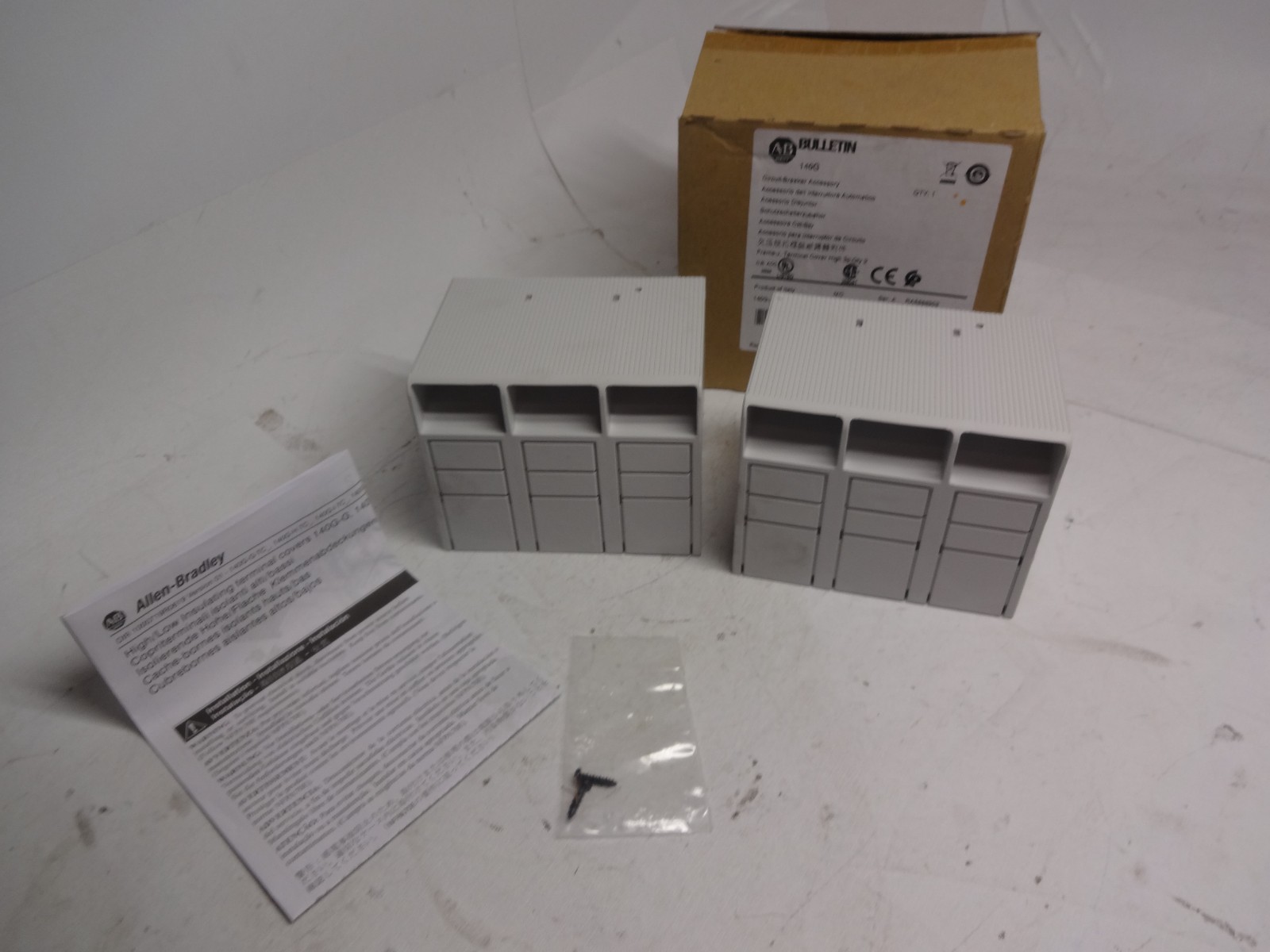 Allen Bradley 140g-j-tc3h Terminal Cover For Circuit Breaker