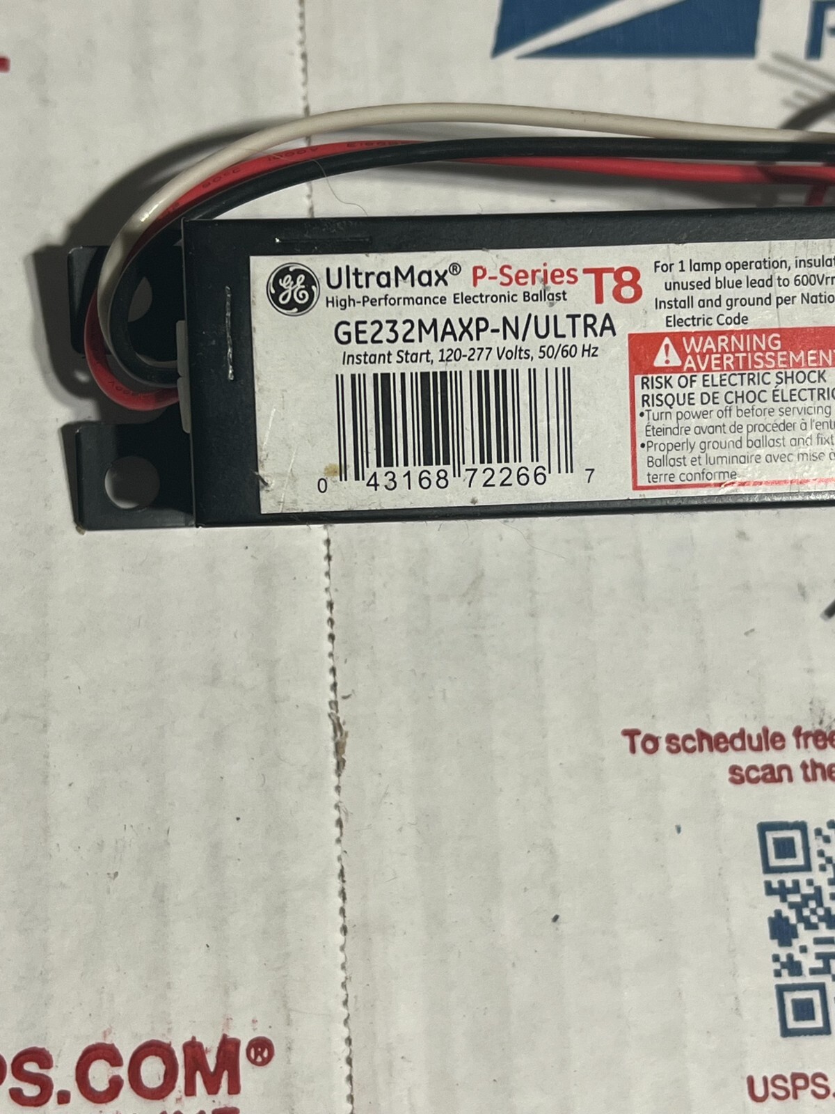 ge ge232maxp-n/ultra nos no packaging