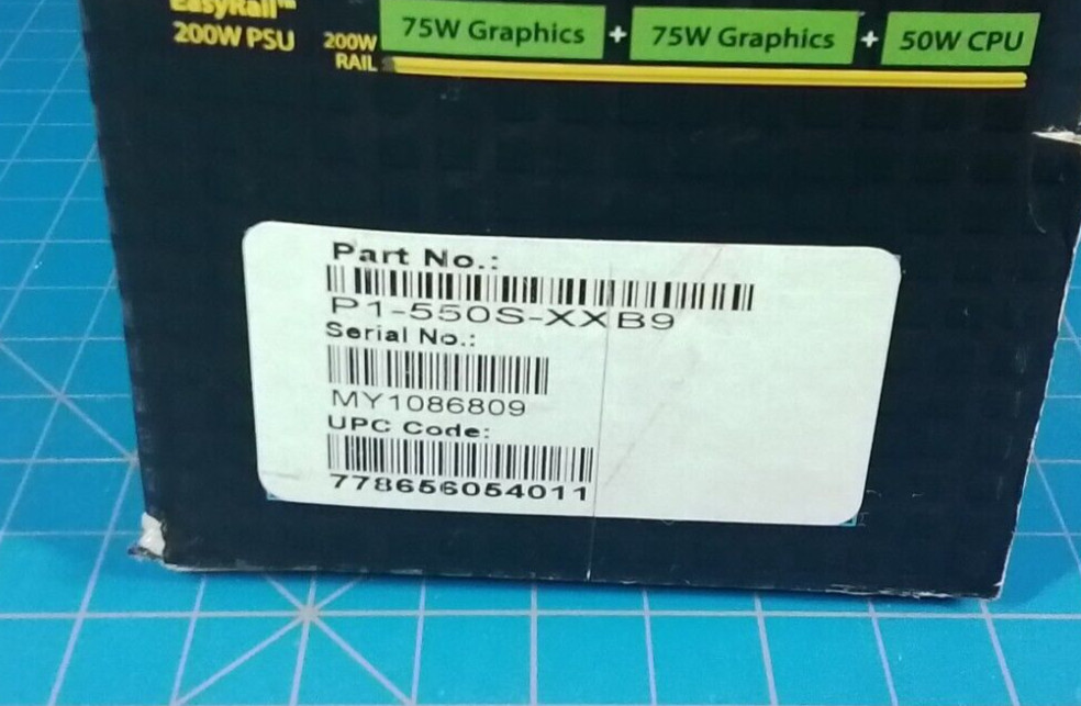 XFX TS Series P1-550S-XXB9 550 W Power Supply