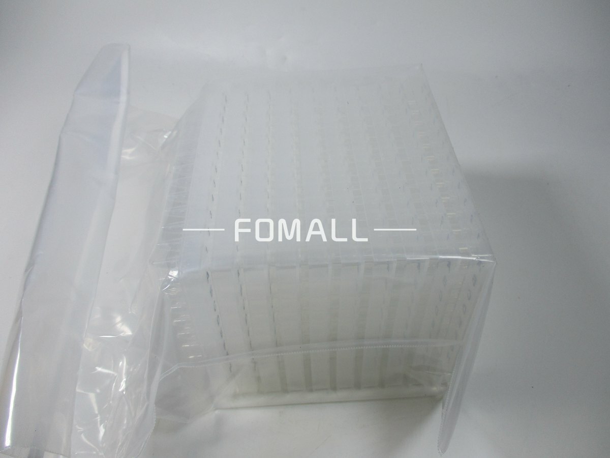 10 Plates/bag For AXYGEN 0.2ML transparent 96-well PCR plate PCR-96M2-HS-C