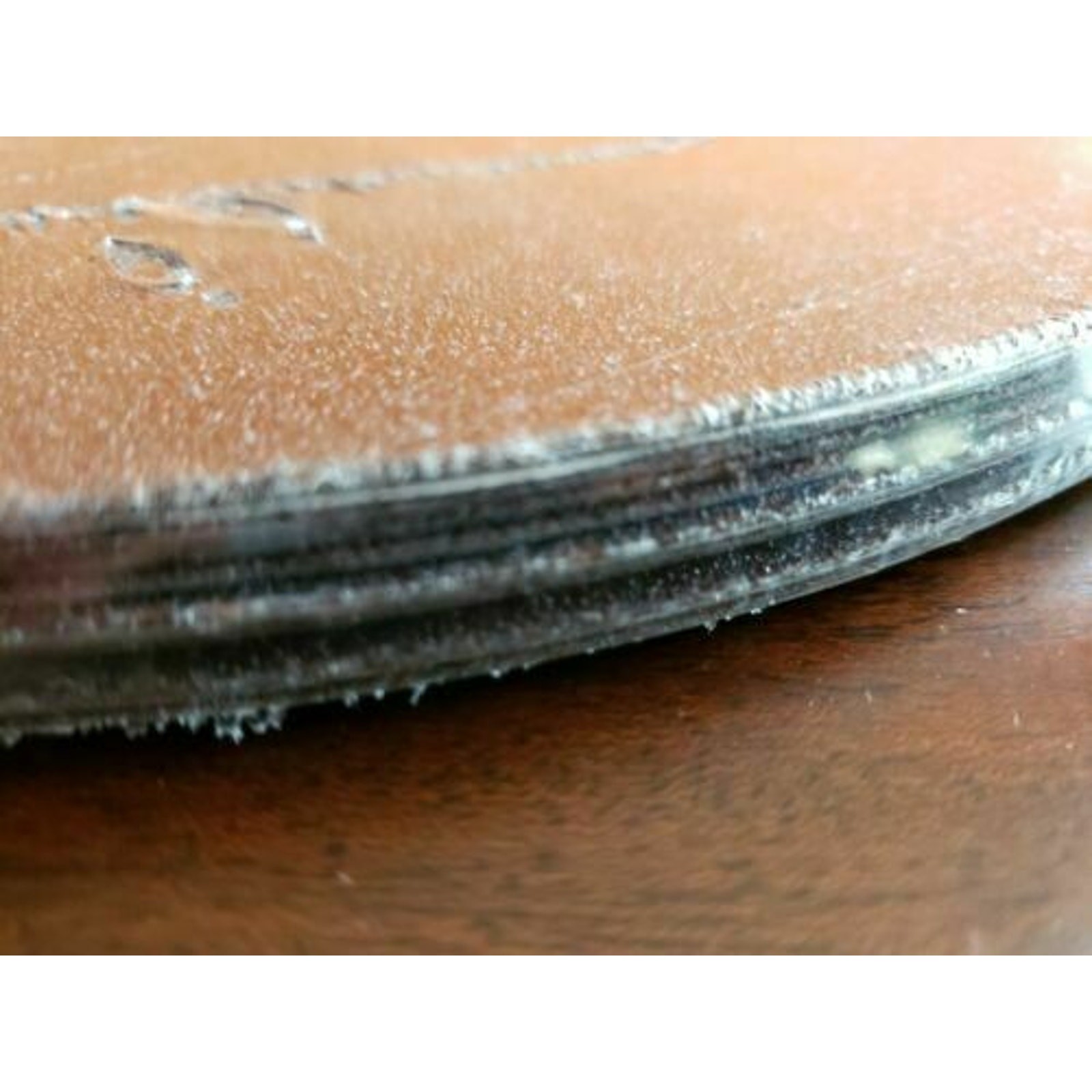 12″ Diam, 60 Grit Aluminum Oxide Adhesive PSA Disc (10 Pieces Box) Part#05829601