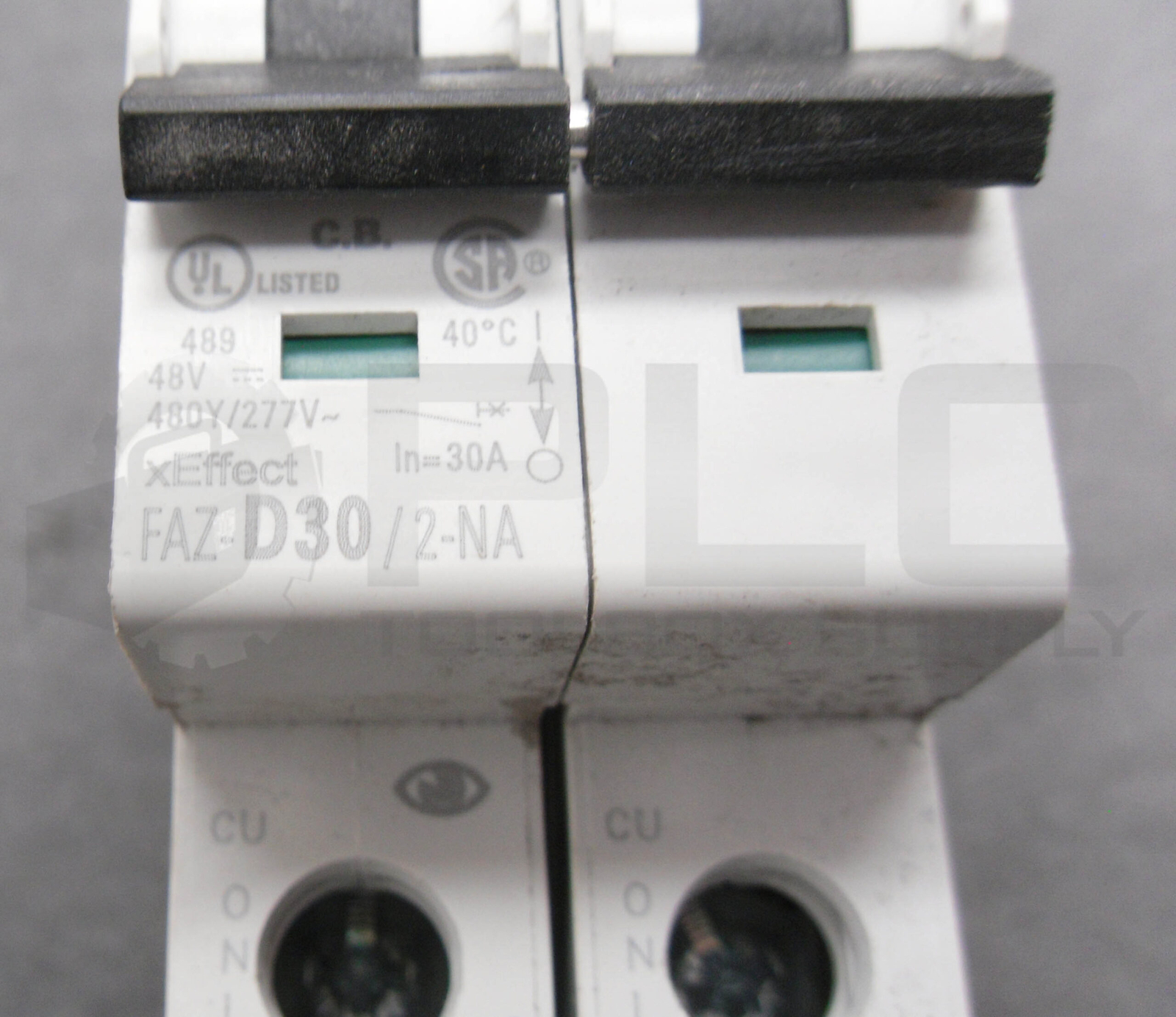 NEW EATON FAZ-D30/2-NA MINI CIRCUIT BREAKER 2 POLE 480V 30A
