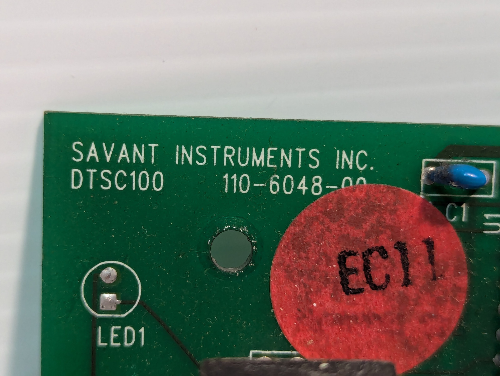 Savant Instruments 110-6048-00 Laboratory Equipment Control Board, LED Display