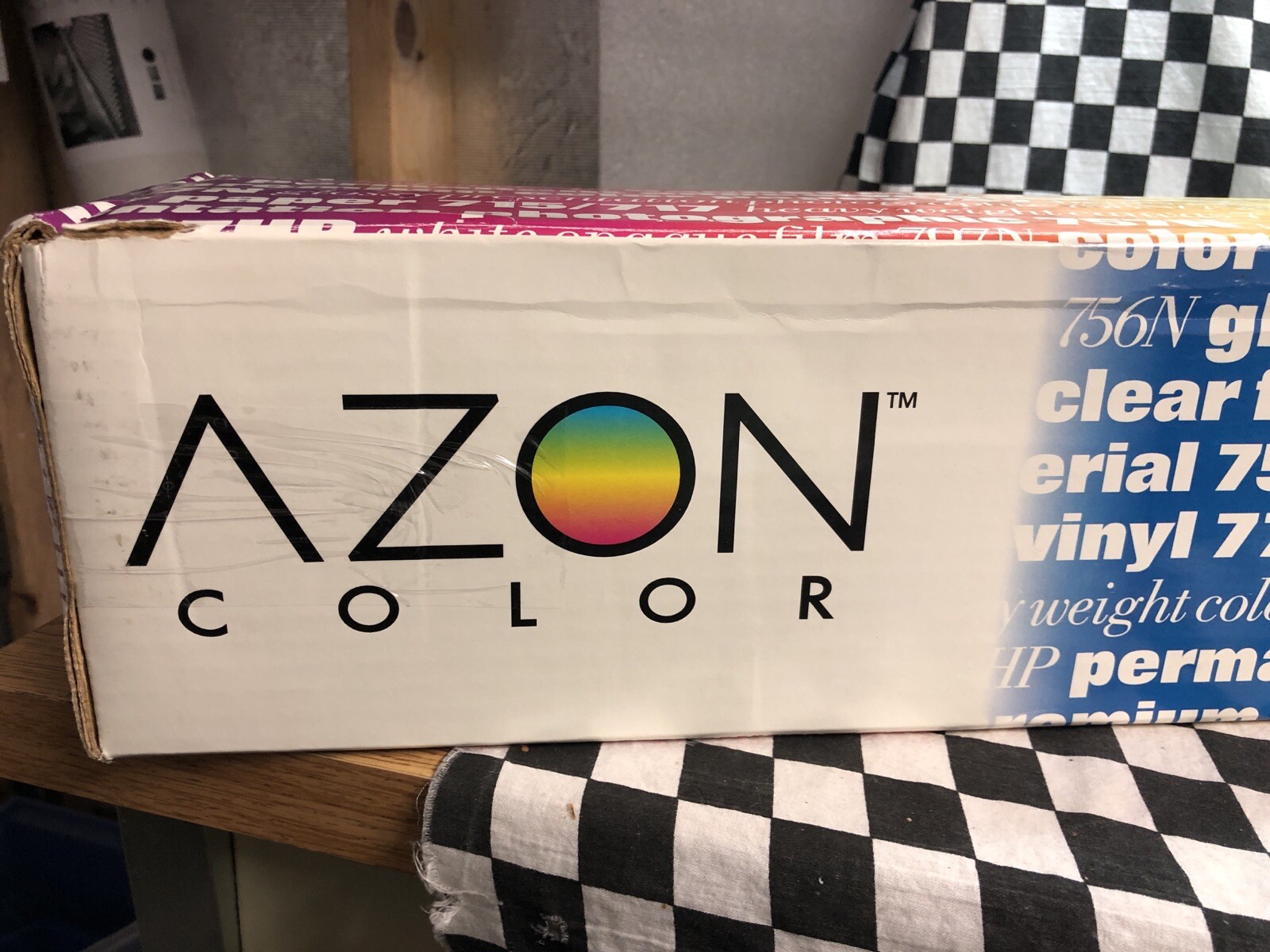 AZON COLOR GLOSSY PRESENTATION 758N, 7MIL X 36″ X 100 FT, N231461123 SHIPSAMEDAY