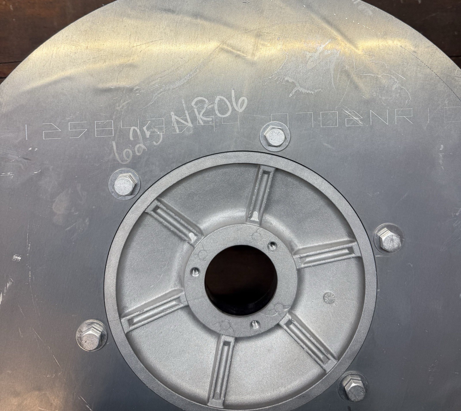 25” Greenheck Aluminum Backwards Inclined Blower Wheel New