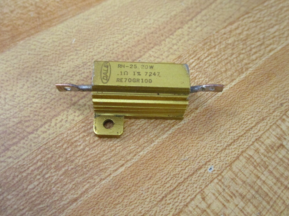 Dale RH-25 Vishay Wirewound Resistor RH25 20W 0.1Ω 1%