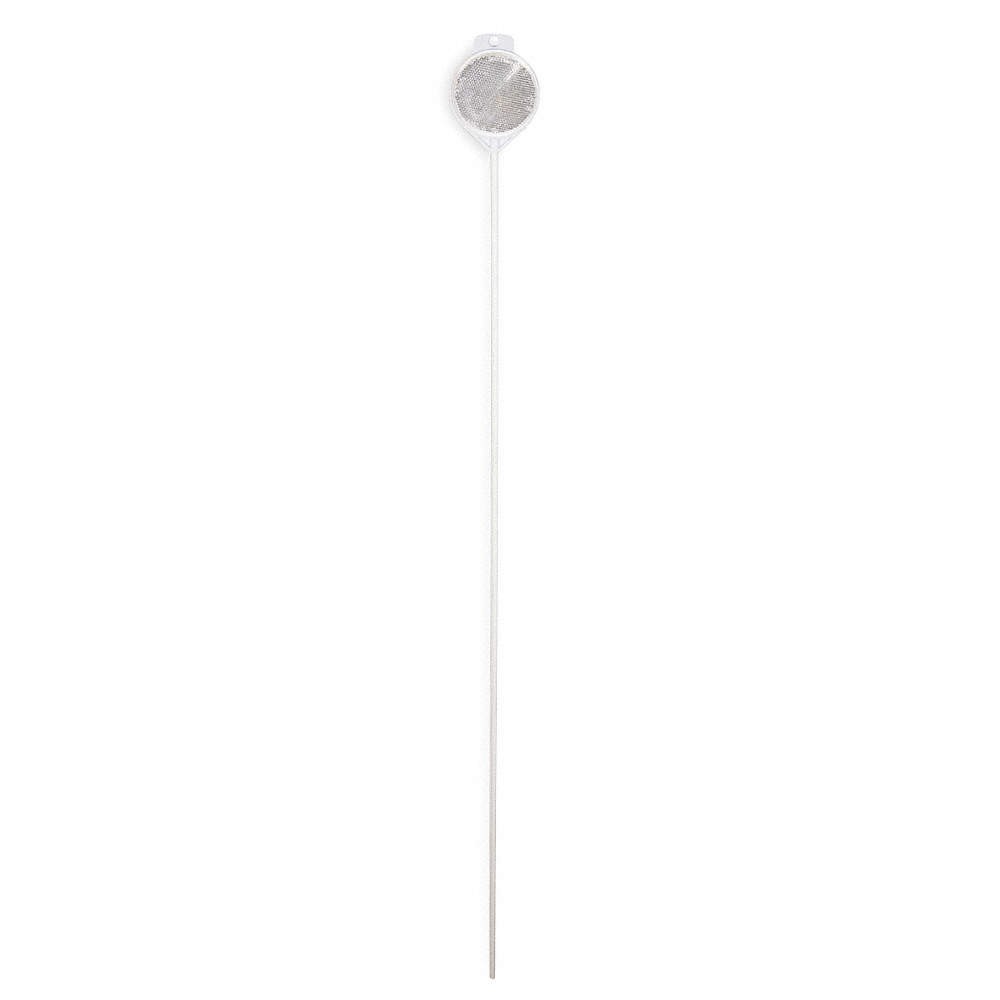 GRAINGER APPROVED 05-099-03-C Reflective Marker,Clr/Wh,48 H,PK10 2KCW9