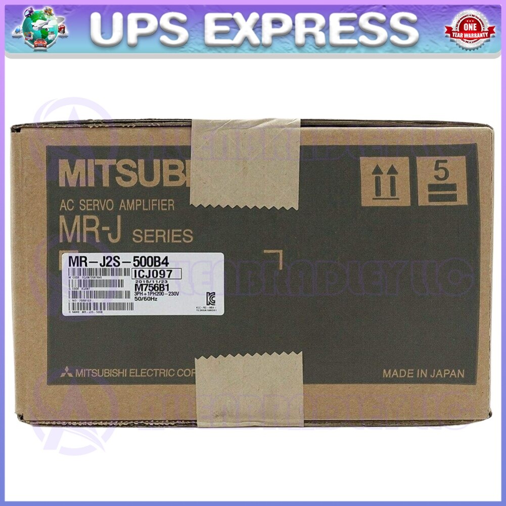 Free Tax MR-J2S-500B4 Mitsubishi Servo Amplifier Expedited Shipping UPS Express