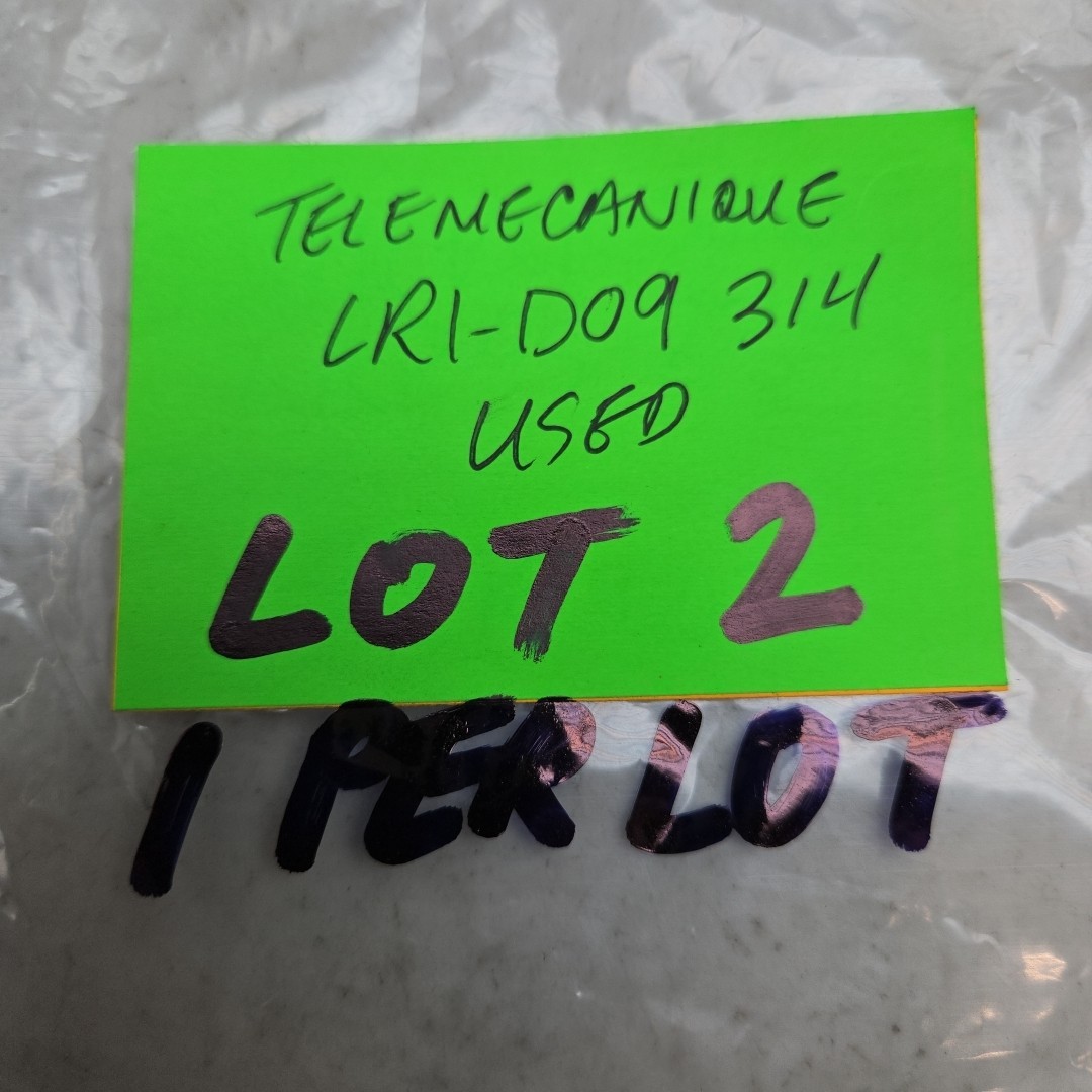 Telemecanique 7-10A 690V 3-Pole Overload Relay LR1-D09 314 LRD09314