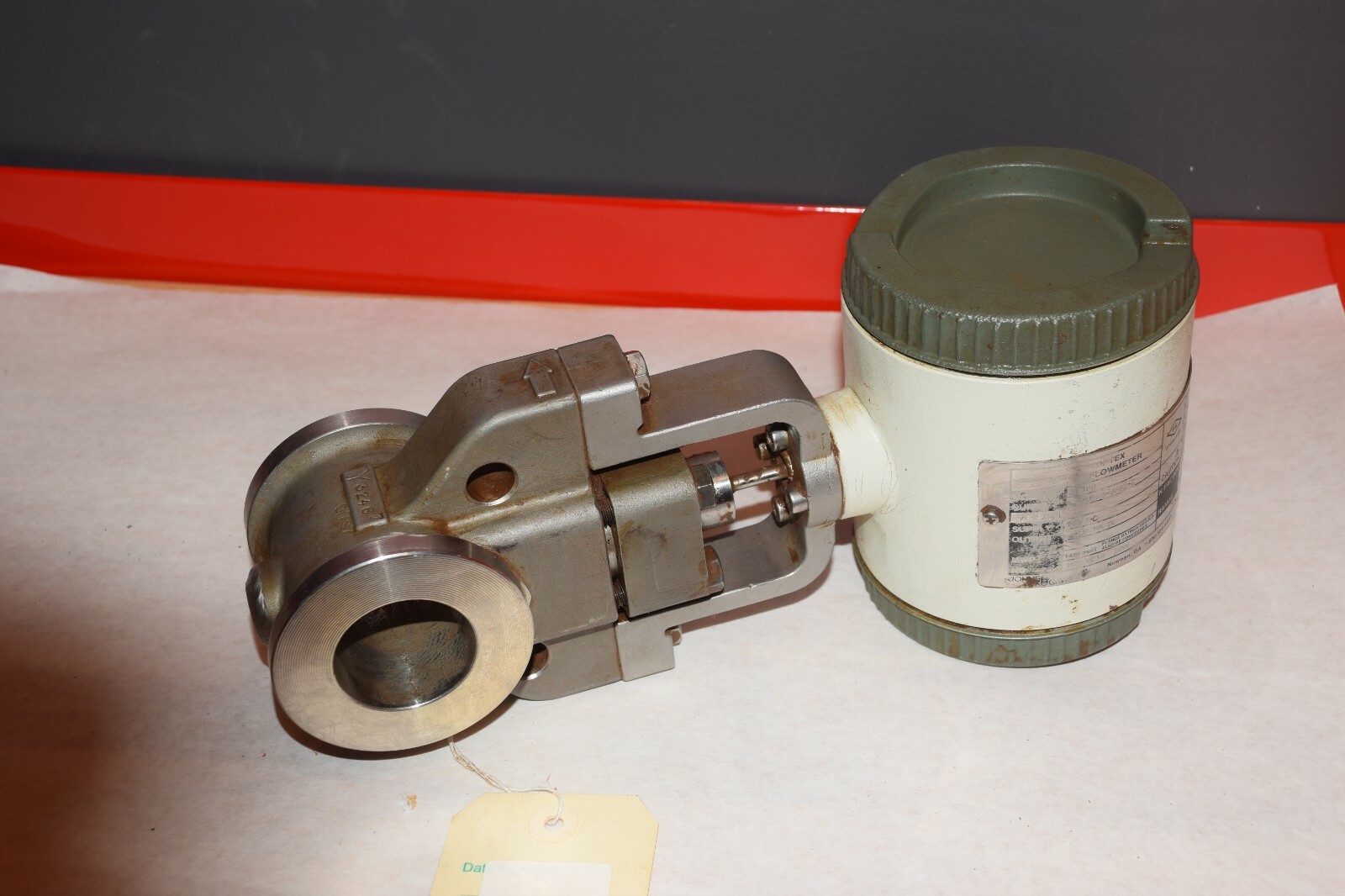 YOKOGAWA YEWFLO YF104-AAUB1A-5353*E USG 24VDC 0-21000.00 VORTEX FLOWMETER