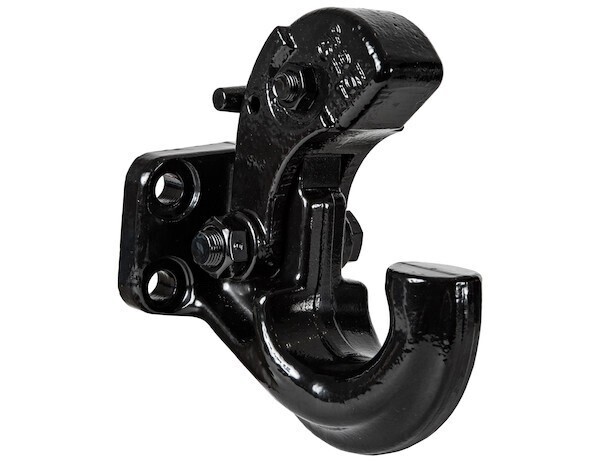 Buyers Products 10039 Black Steel Powder Coat 10 Ton Pintle Hook with Mount