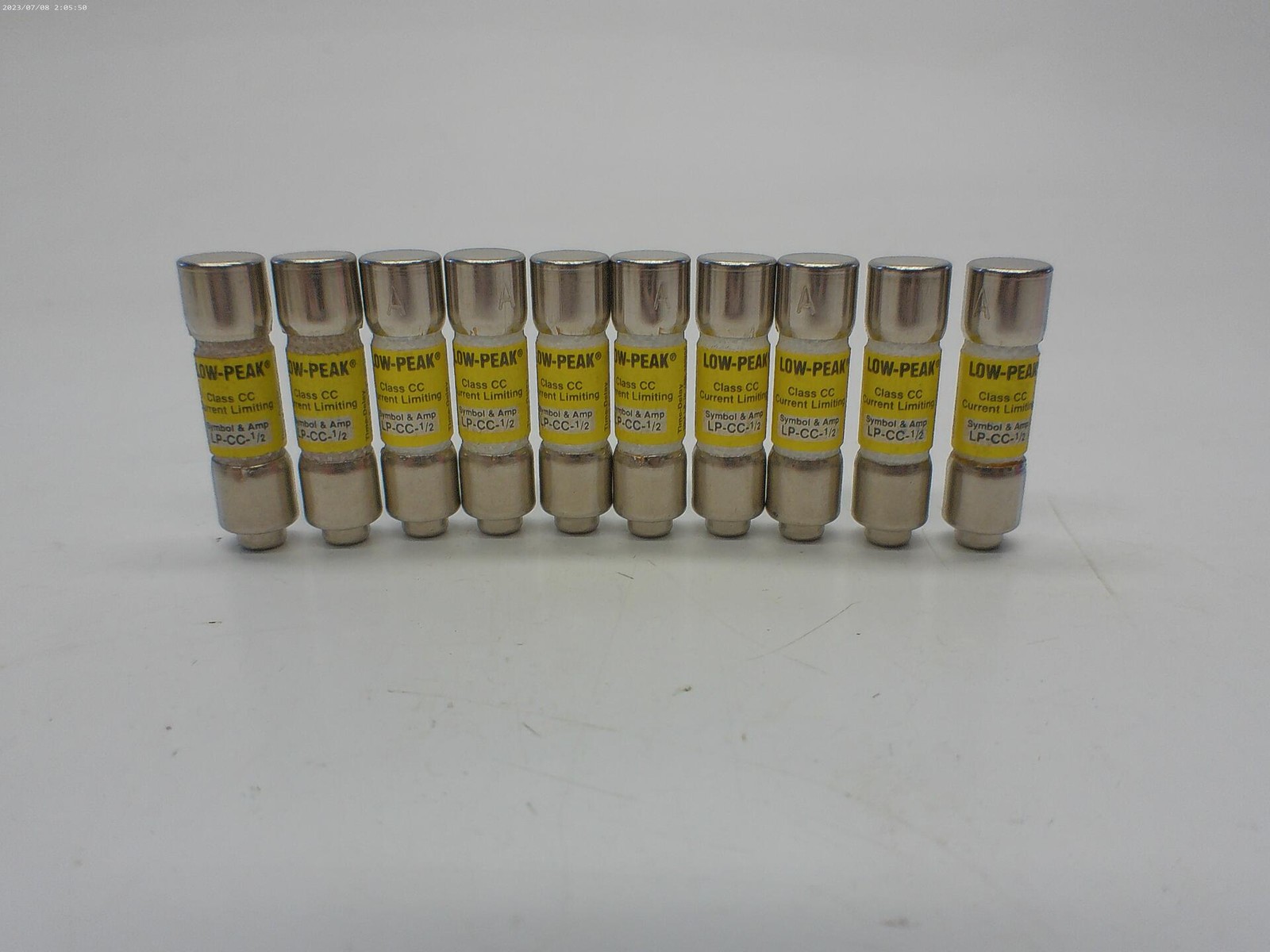 BUSSMANN LP-CC-1/2 FUSE LOT OF 10 NSNP