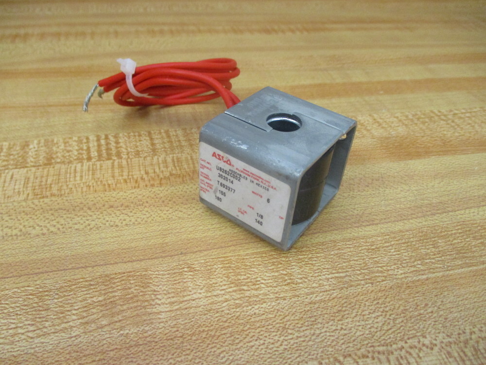 Asco U8262C002 Solenoid Valve 302014 Coil Only