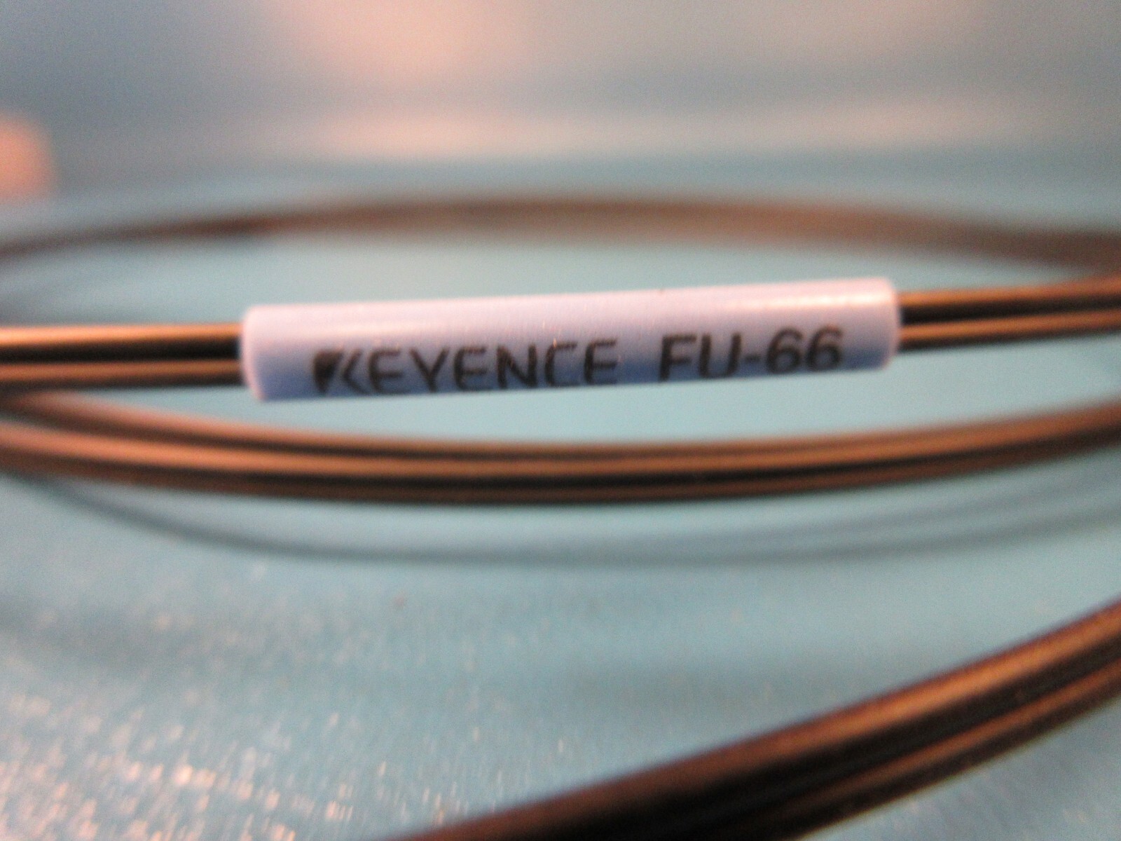 KEYENCE FU-66, Reflective Fibre Unit, Fiber Optic Sensor, M4