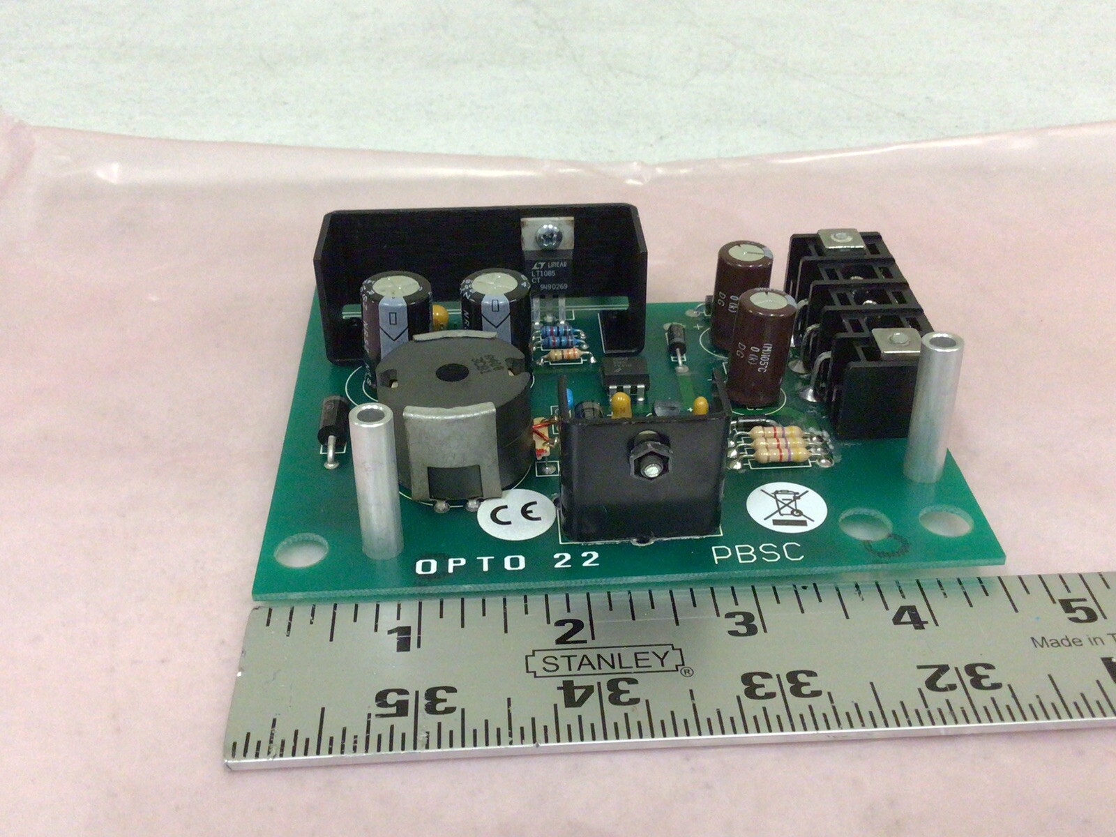 NEW, OPTO 22 PBSC 001864G / 1864G POWER SUPPLY BOARD, 1 ROCK 1797, FREE SHIPPING