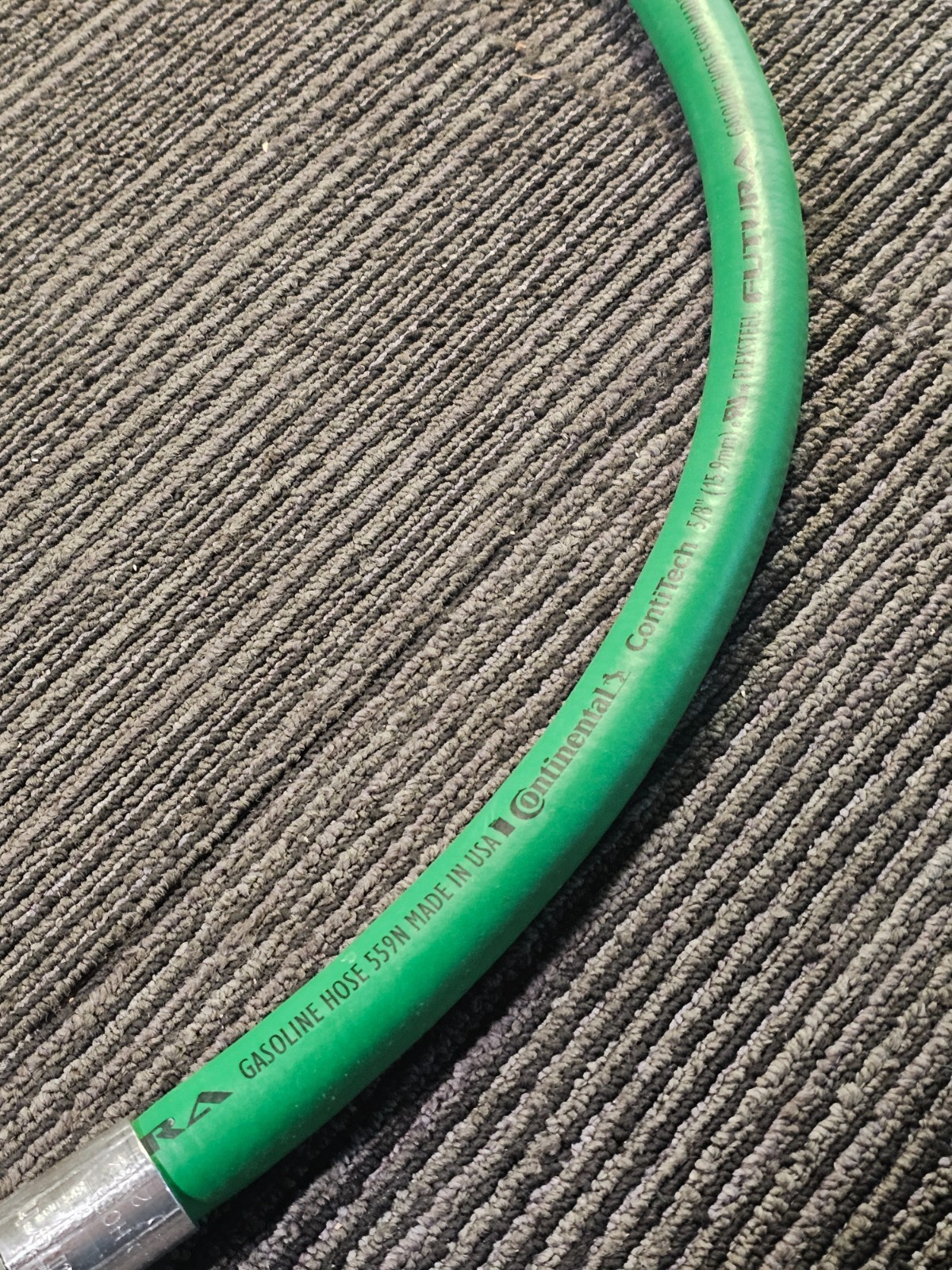 Continental ContiTech 20835375 Flexsteel Futura 5/8″ x 6′ Gasoline Hose Green