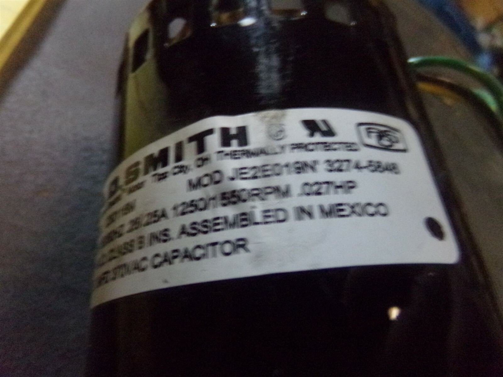 NEW AO Smith JE2E019N 230116M Motor 32745846 10087 *FREE SHIPPING*