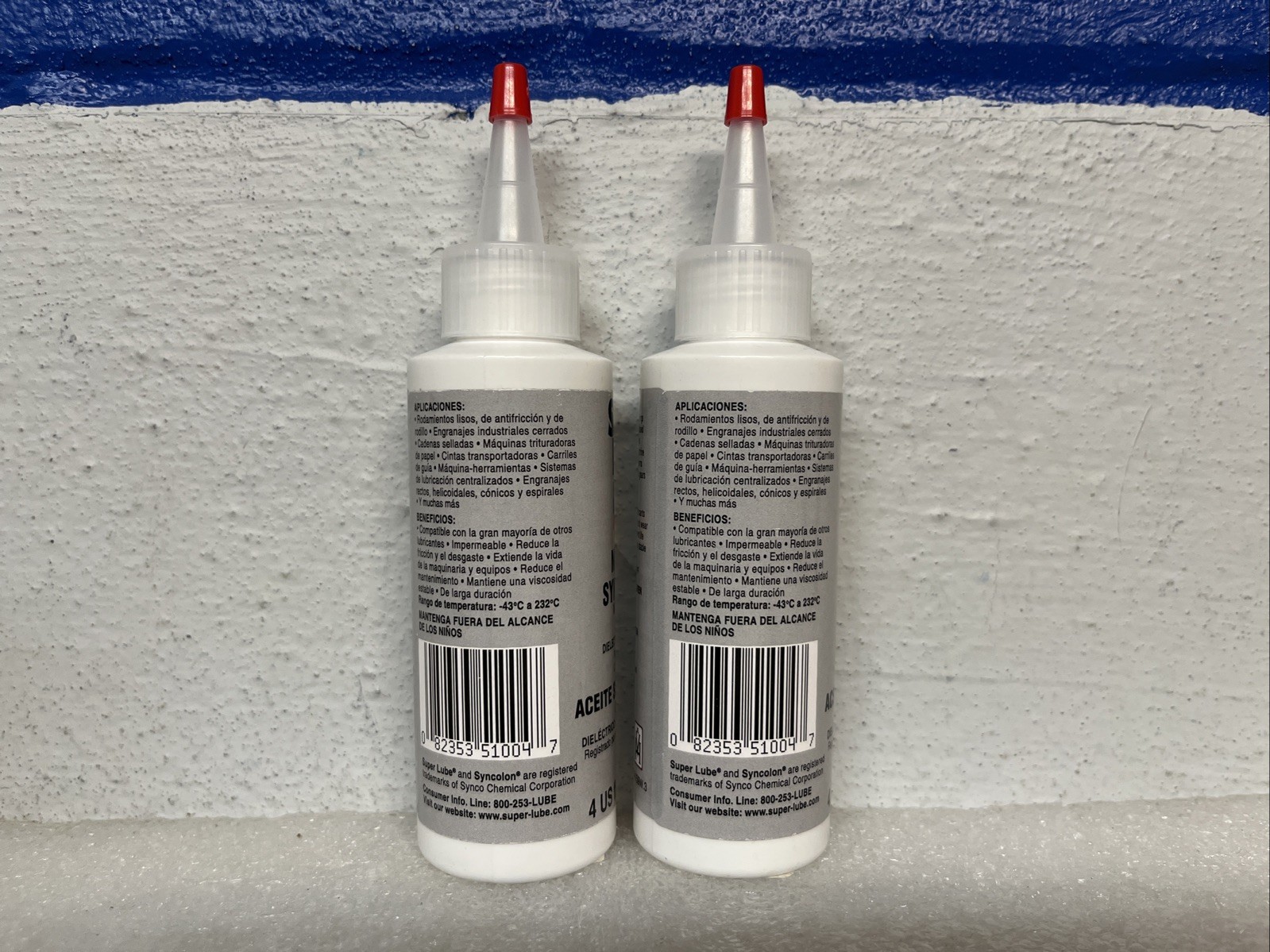 Super Lube 51004 Multi-Use Synthetic Oil 4 fl. oz Bottle Lot Of 2 New Sealed