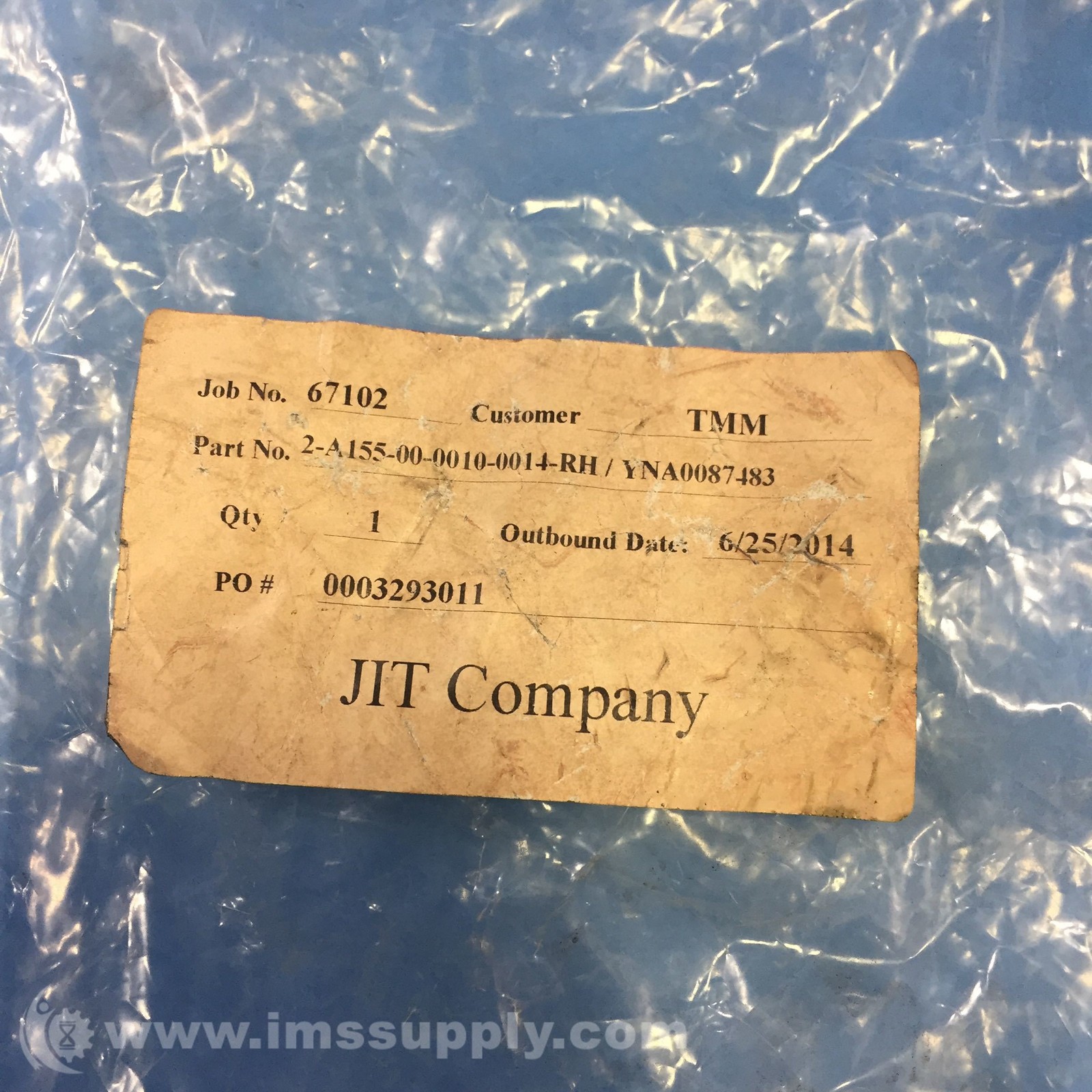 JIT Company 2-A155-00-0010-0014-RH Conical Tip Tool FNIP