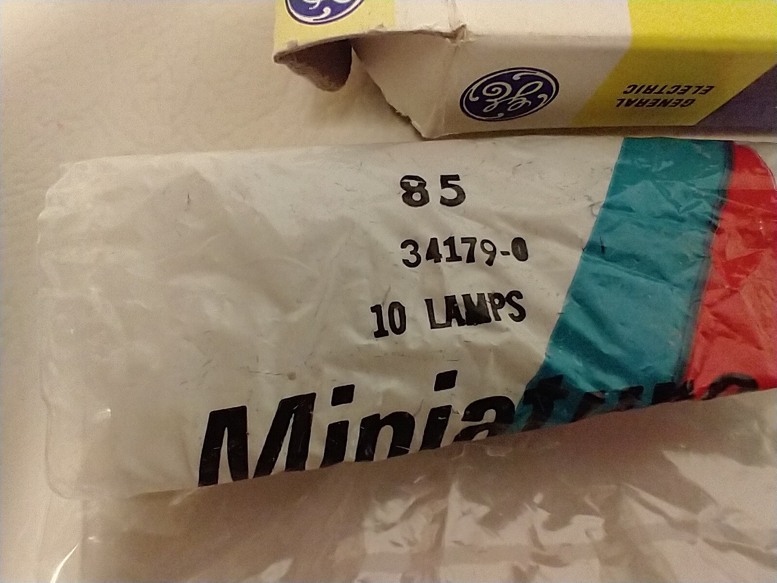 Sylvania GTE 85 34179-0 Miniature Lamps Lot of 10 7/25/24 W