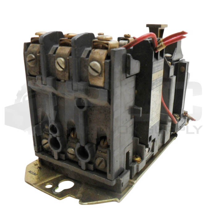 ALLEN BRADLEY 509-BOD /A CONTACTOR W/ CB236 W/ 592-BOW16 /A W/ (2) 595-A /B