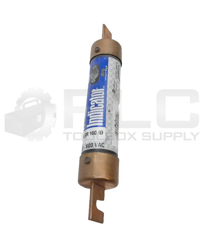 LOT OF 3 LITTELFUSE FLSR 100 ID INDICATOR FUSE 100A 75-600VAC