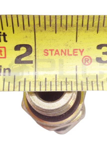 NEW EO/PARKER HYRDAULIC ADAPTER, 1/2″ID TO 3/8″ID, 12-L NUT