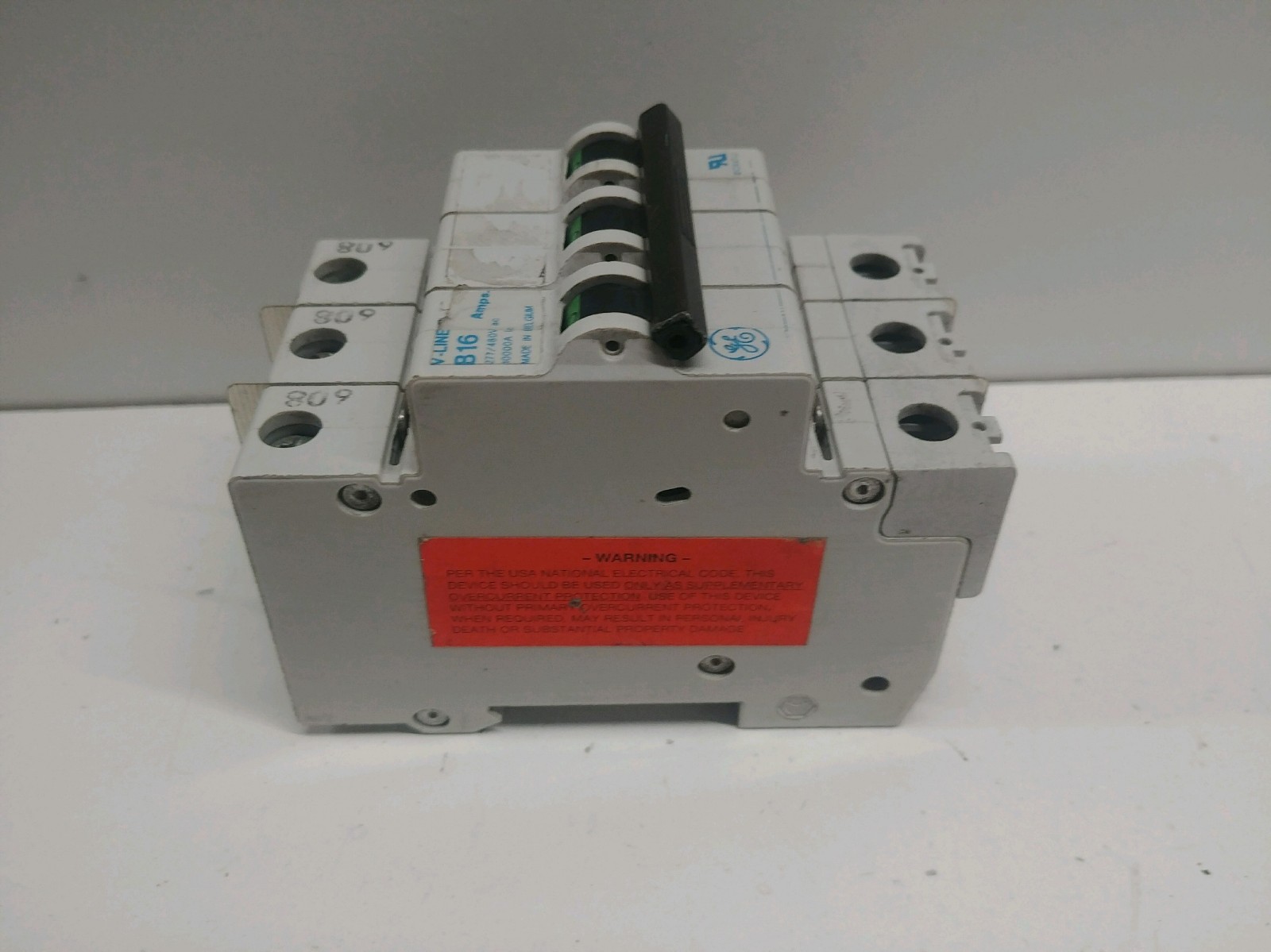GUARANTEED GOOD! GE GENERAL ELECTRIC 16A 277/480V 3-P CIRCUIT BREAKER V17316