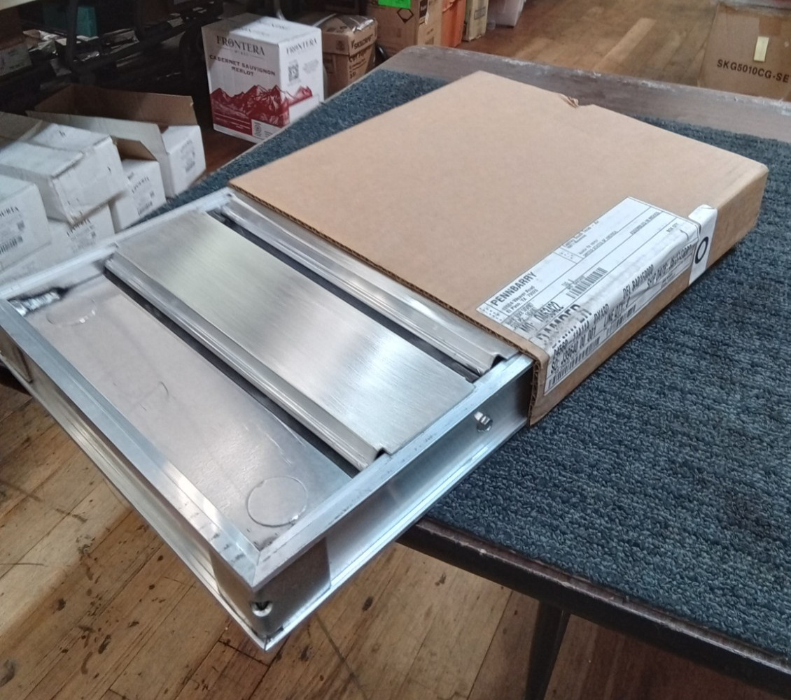Ruskin Backdraft Damper 11.25″ x 11.25″ Shutter Vent BD2A2 New