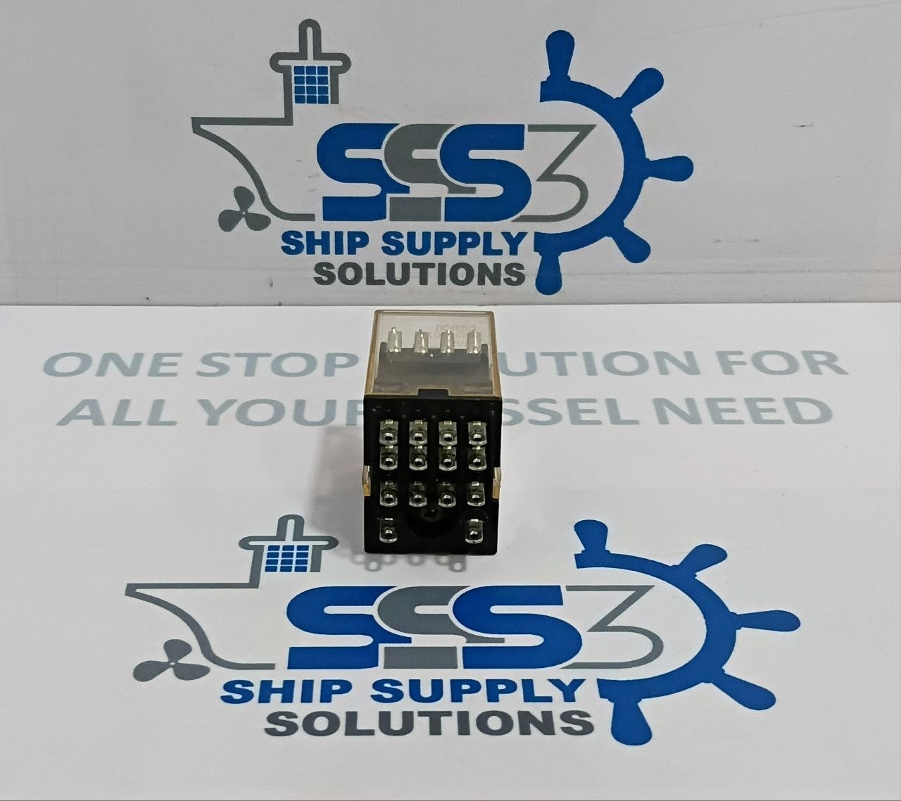 Omron MY4N-D2 Auxiliary Relay Coil Volt. 24VDC, 5A 240VAC 5A 28VDC (Unused New)