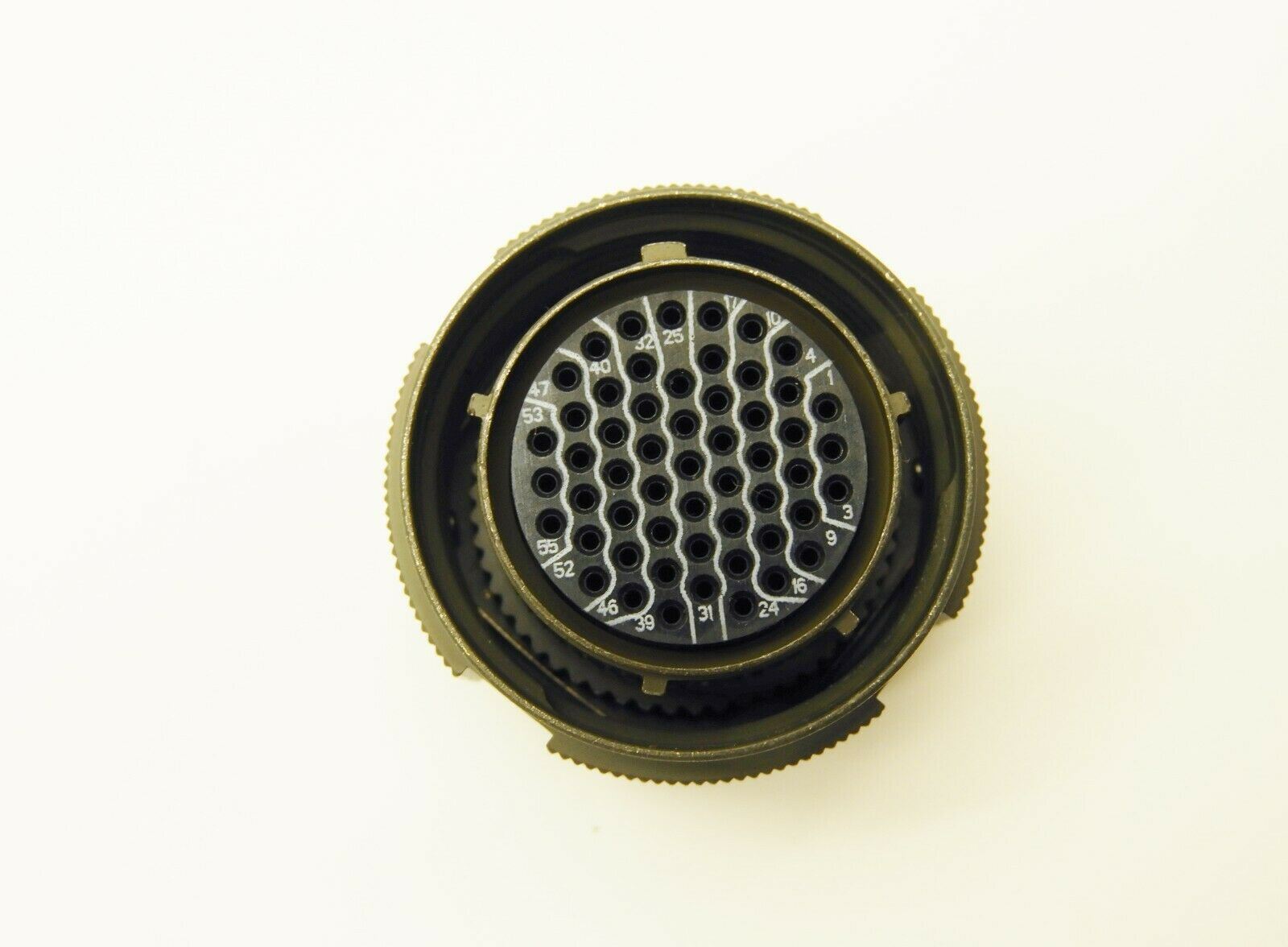 Amphenol Aerospace 55-Position Female Connector Plug W/Contacts MIL-DTL38999