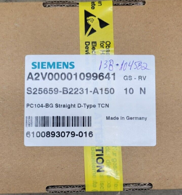 Qty 1, S25659-B2231-A150, PRODSUP, PC/104 MVB NETWORK INTERFACE