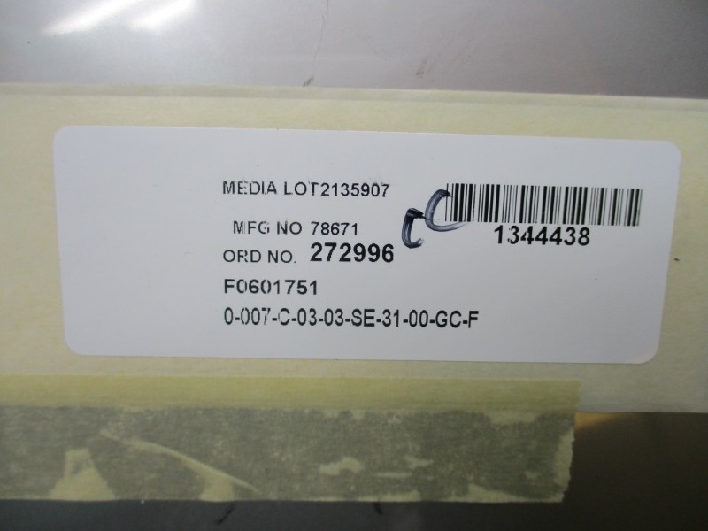 FLANDERS 0-007-C-03-03-SE-31-00-GC-F 24.0″ X 12.0″ (AS PICTURED) NSMP