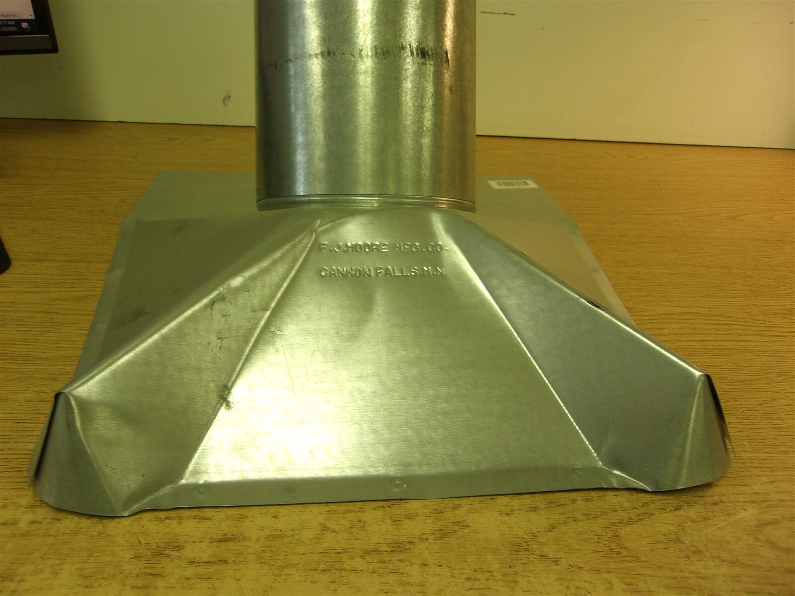 NEW FJ Moore Roof Flashing 4″ ID Pipe Slant *FREE SHIPPING*