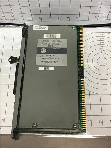 ALLEN BRADLEY – 1785-LT2/A – CPU MODULE PLC-5/25 PROCESSOR 2.5AMP 5VDC SERIES A