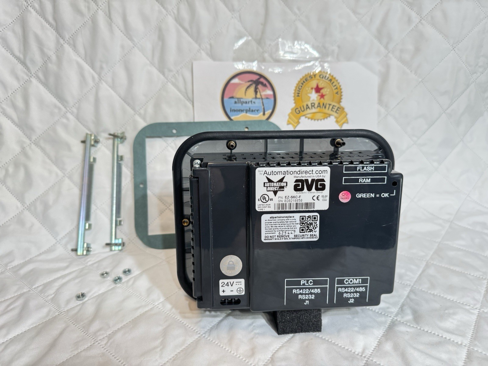 AVG AUTOMATION DIRECT TOUCH SCREEN EZ-S6M-F EZS6MF Autotech Viktron Group (USED)