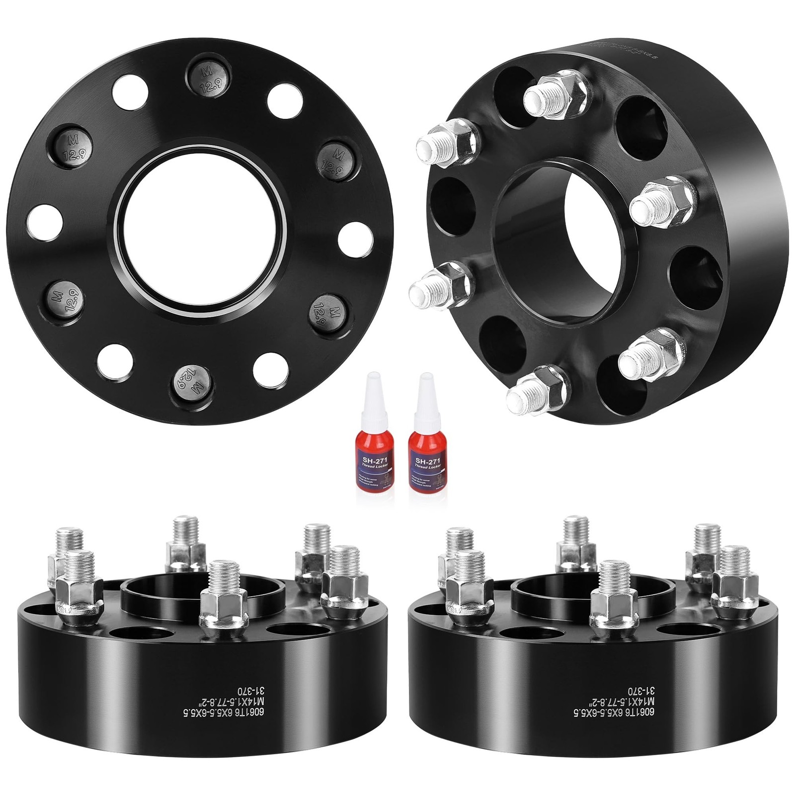 1.5 Inch 6×5.5 Wheel Spacers for 2019-2024 Ram 1500, 6×139.7 Wheel Spacers 77…