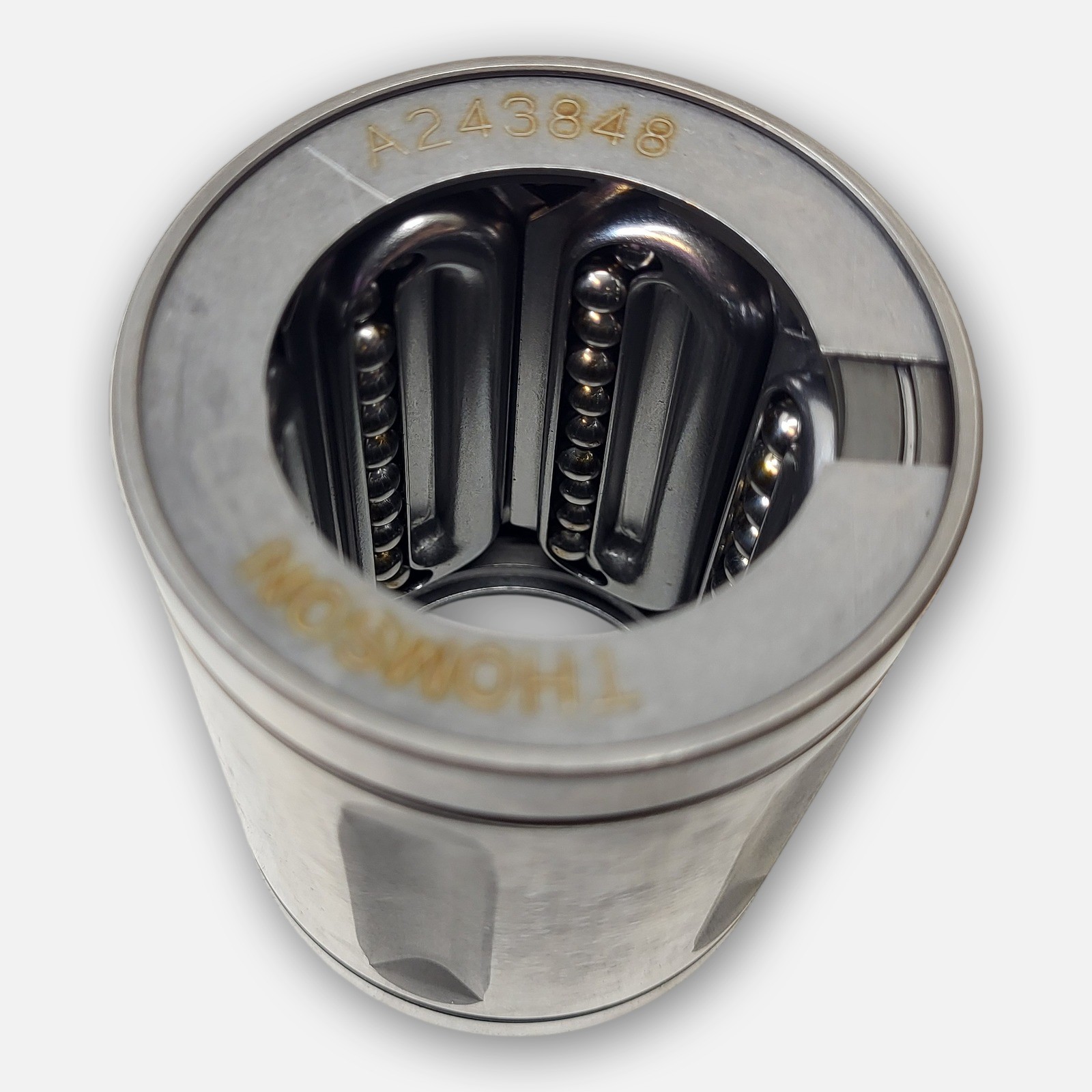 NEW THOMPSON XA243848 PRECISION BALL BUSHING BEARING, NOT SELF-ALIGN, STEEL