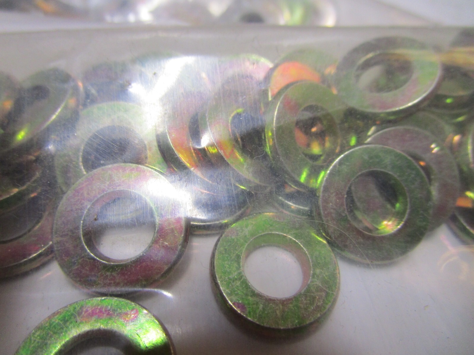 1/4″ Thru-Hardened Yw Zinc Steel SAE Extra Thick Structural Flat Washer QTY 100