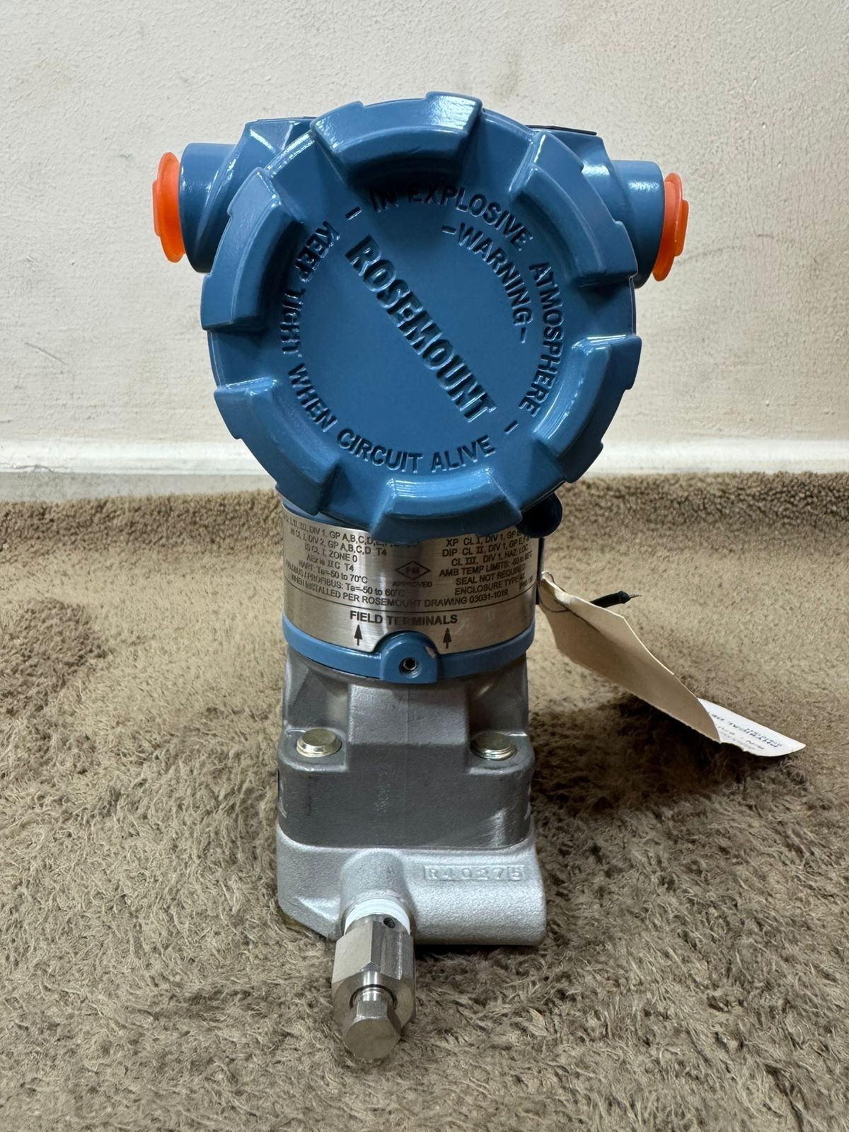 Rosemount / Pressure Transmitter / 3051CD3F22B1AK5M5 / 3626PSI-250BAR